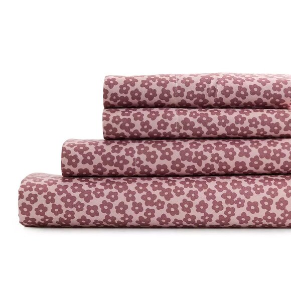 The Big One Extra Soft Sheet Set Size Twin XL Blobby Floral 3 Piece Set - Picture 1 of 5